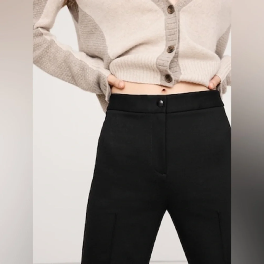 TALL Banana Republic Black Flare Pants - Picture 5 of 8